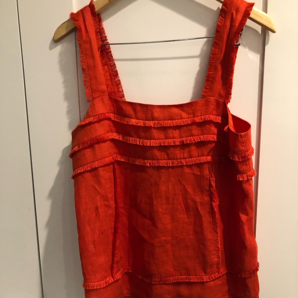 J Crew Linen Top